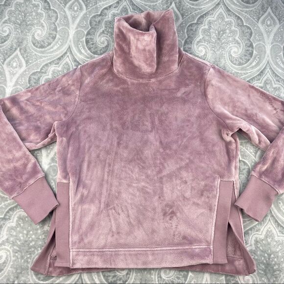 Athleta Double Cozy Karma Funnel Neck Sweatshirt - Picture 3 of 5